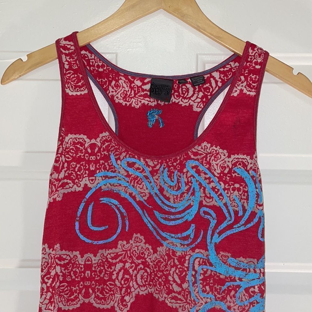Ladies Tank Top by: Southern Thread - Picture 2 of 7